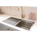 Bloom Sink Mixer Brushed Brass